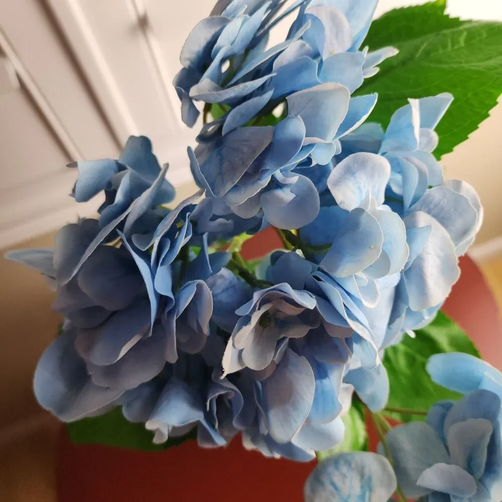 Artificial Faux Soft Touch Flower Plant in Pot Indoor Home Decoration